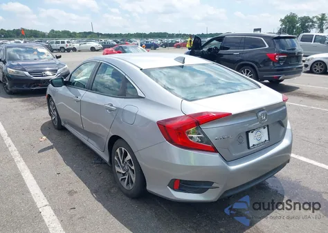 2018 Honda Civic Ex from USA, damaged, VIN 2HGFC2F77JH530014